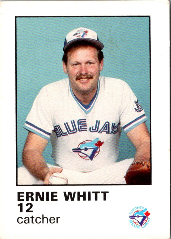 1987 Toronto Blue Jays Fire Safety Ernie Whitt #NNO