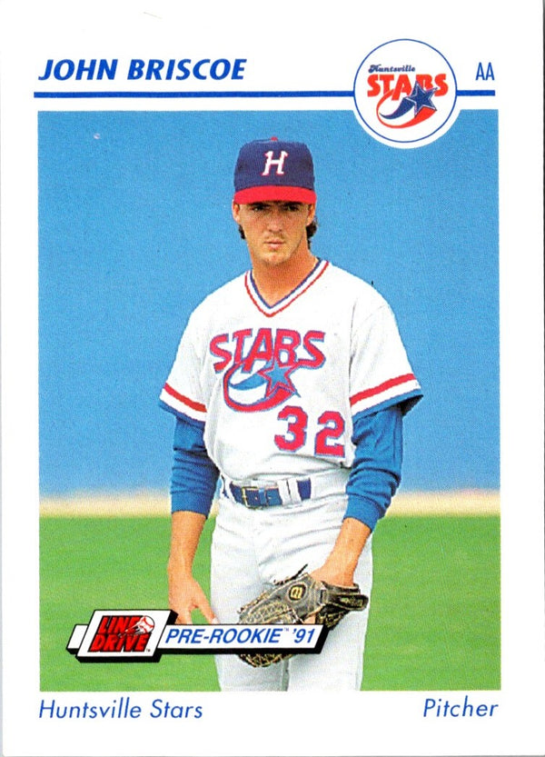 1991 Line Drive AA John Briscoe #279