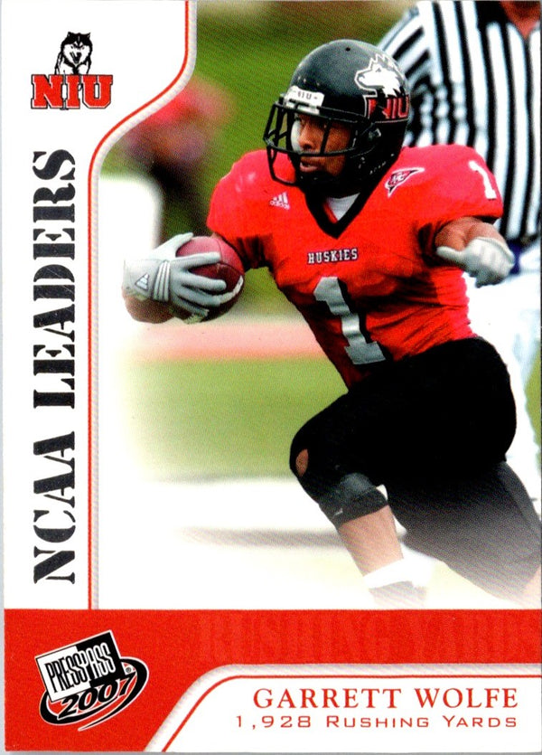 2007 Press Pass Garrett Wolfe #57