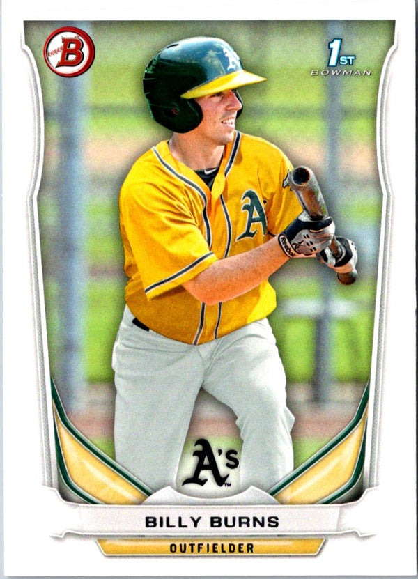 2014 Bowman Prospects Billy Burns #BP19