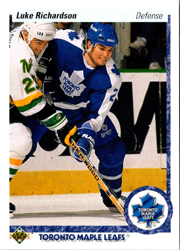 1990 Upper Deck Luke Richardson #362