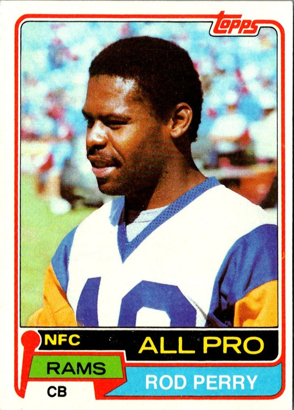 1981 Topps Rod Perry #340 NM-MT
