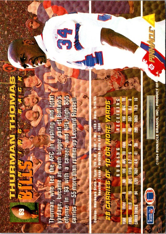 1991 Score Derrick Thomas #342
