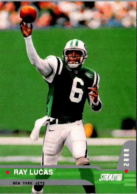 2000 Stadium Club Ray Lucas #34