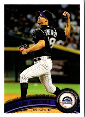 2011 Topps Ubaldo Jimenez #141