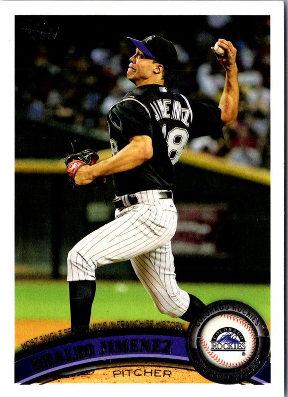 2011 Topps Ubaldo Jimenez #141