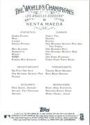 2017 Topps Allen & Ginter Kenta Maeda