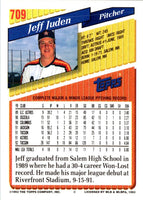1993 Topps Gold Jeff Juden #709