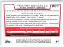 2012 Bowman Yoenny Gonzalez