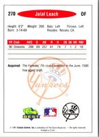 1991 Classic Best Jalal Leach #270