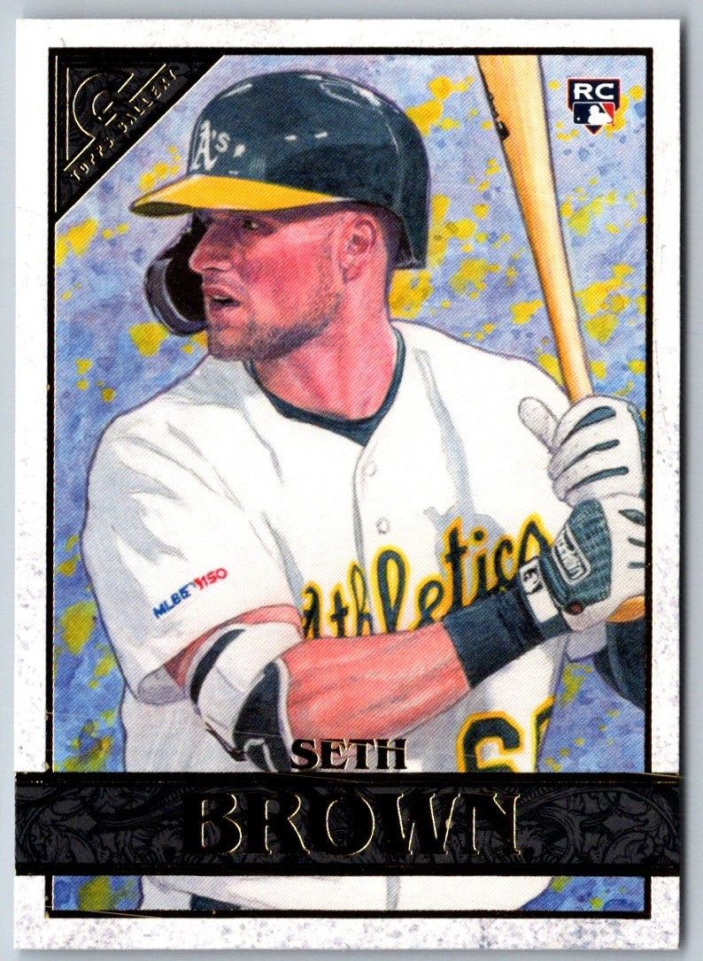 2020 Topps Gallery Seth Brown