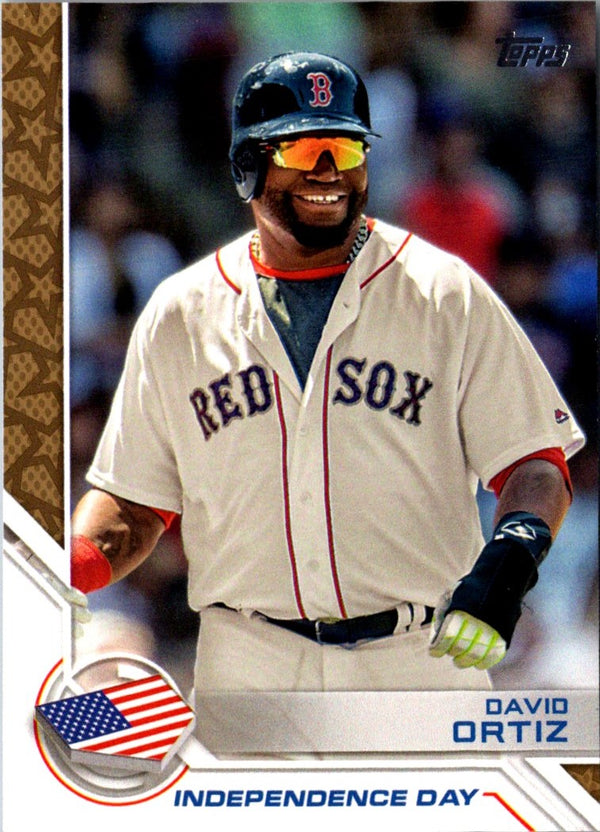 2017 Topps Independence Day David Ortiz #ID-23