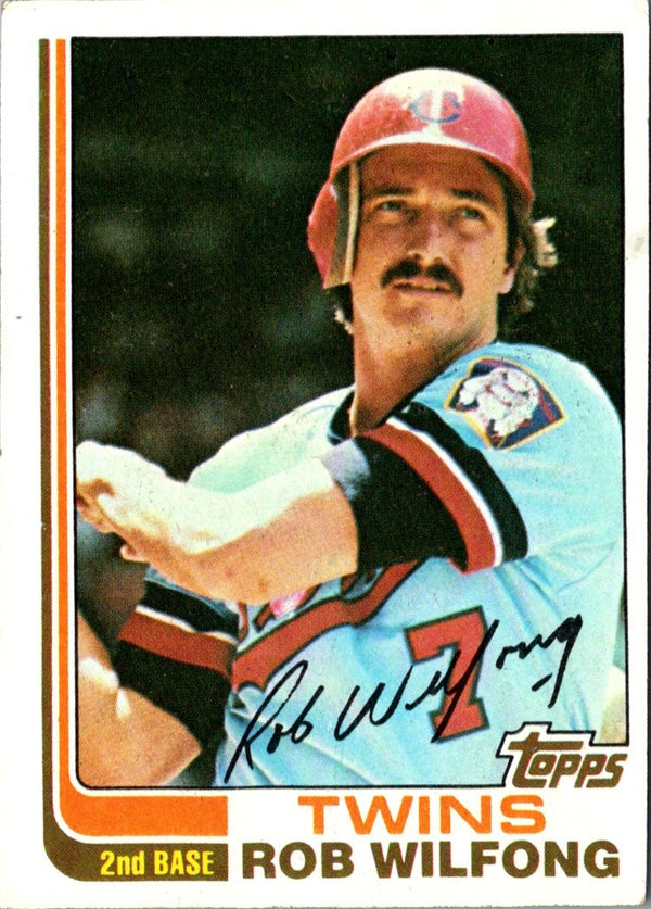 1982 Topps Rob Wilfong #379