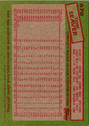 1985 Topps Tom Seaver