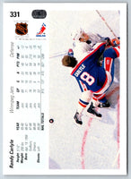 1990 Upper Deck Randy Carlyle #331