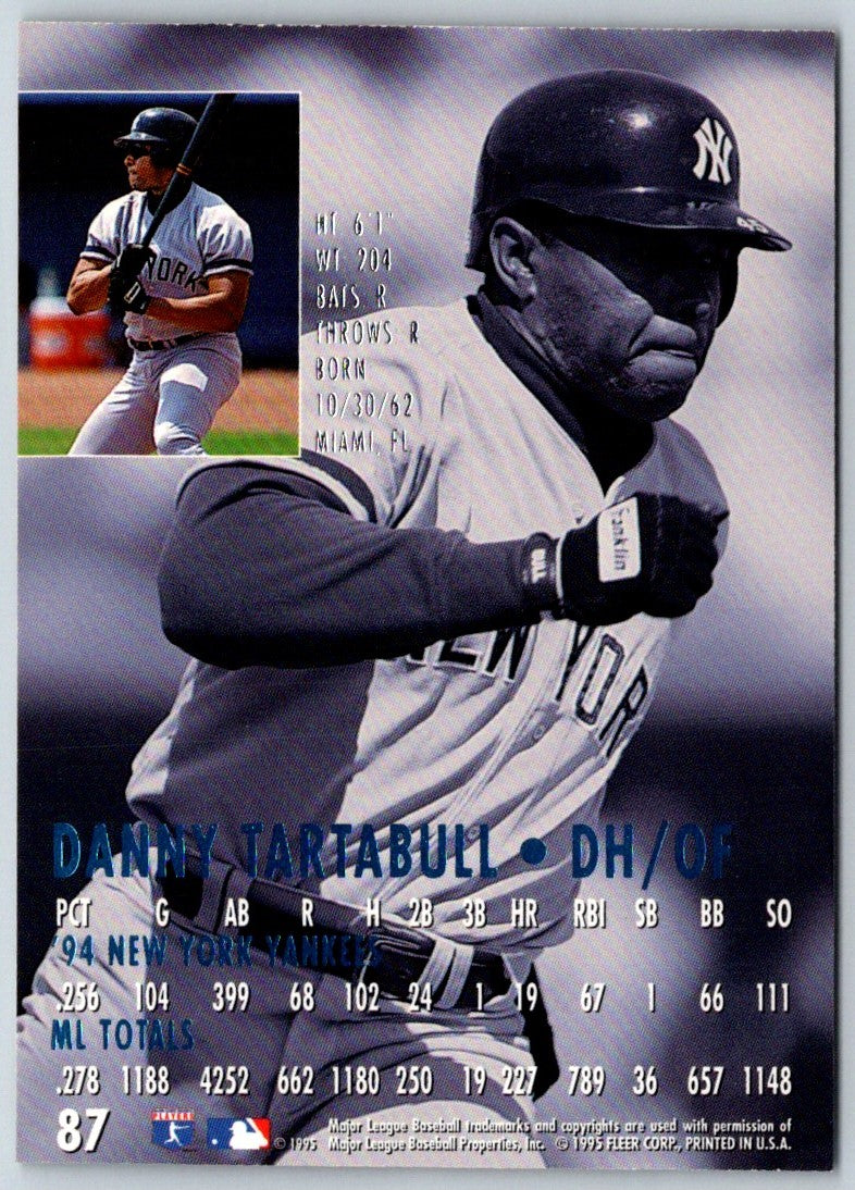 1995 Ultra Danny Tartabull