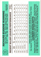 1984 Donruss Rick Manning #170