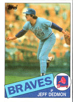 1985 Topps Jeff Dedmon #602 Rookie
