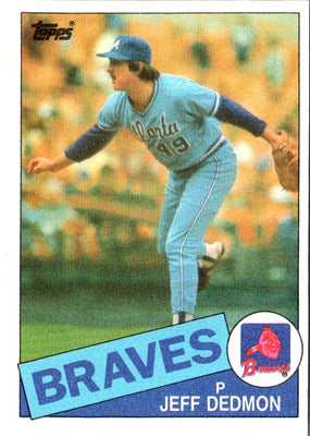 1985 Topps Jeff Dedmon #602 Rookie