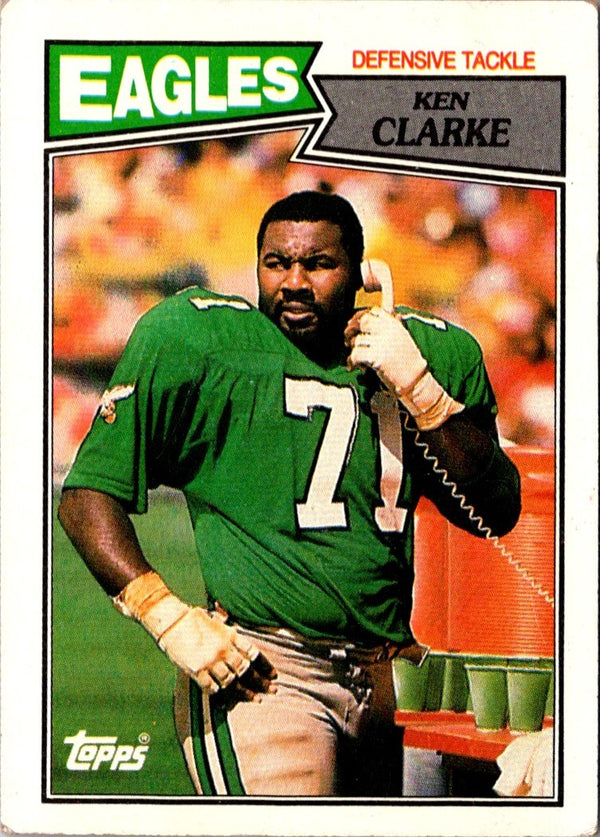 1987 Topps Ken Clarke #302