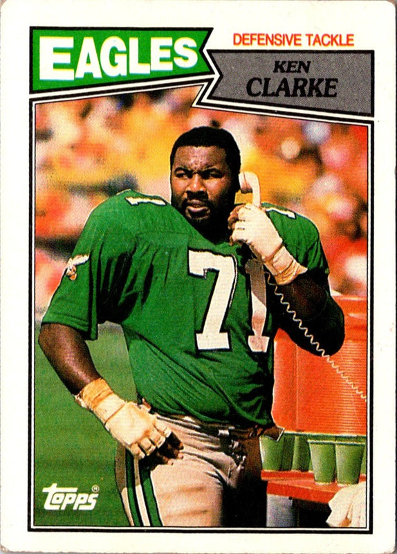 1987 Topps Ken Clarke #302