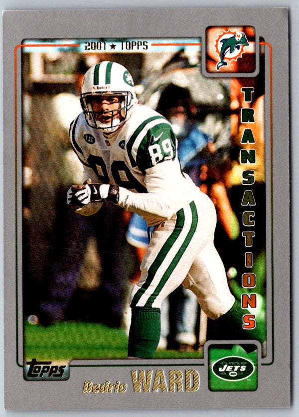 2001 Topps Dedric Ward #215