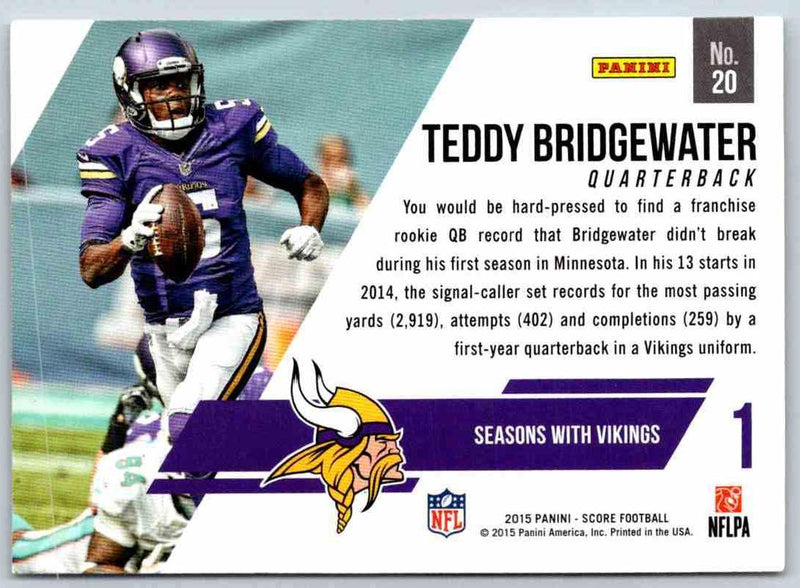 2015 Score Teddy Bridgewater