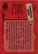 1987 Topps Emanuel King