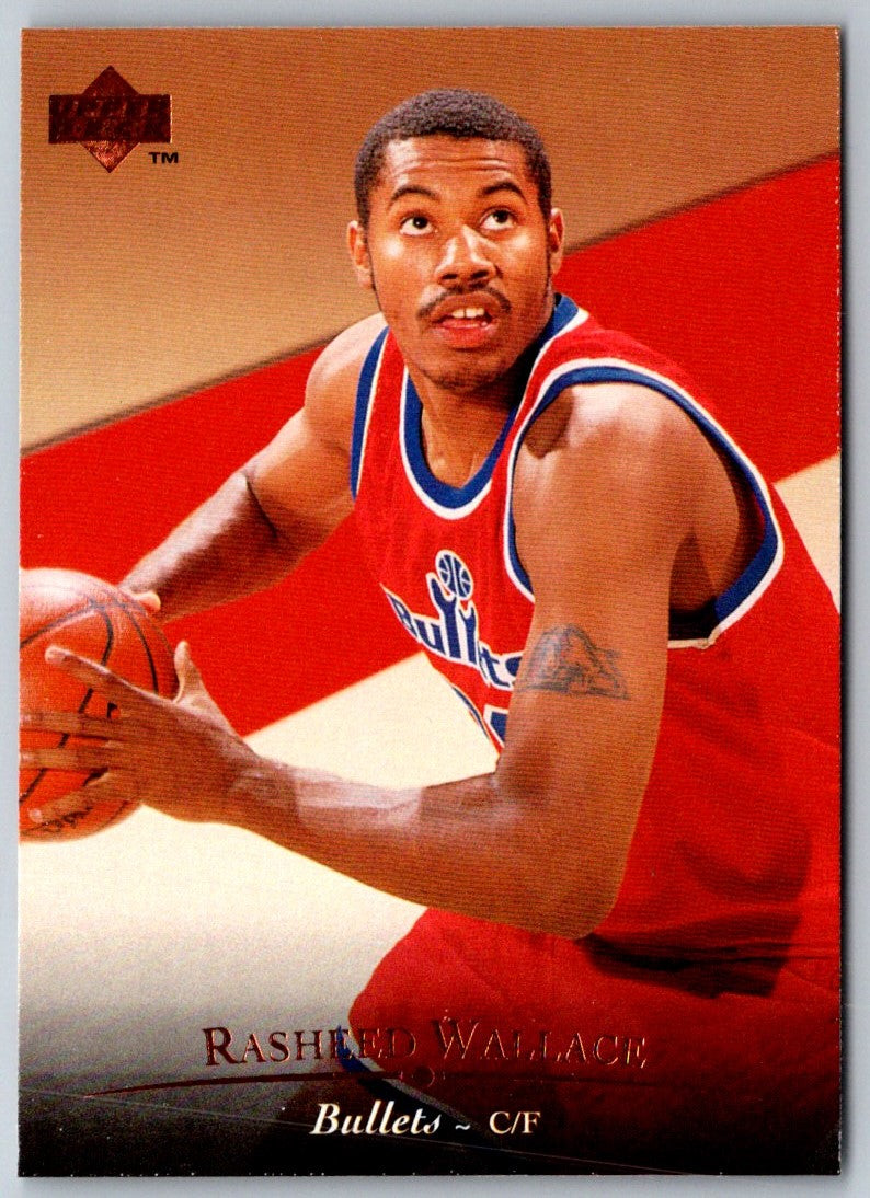 1995 Upper Deck Rasheed Wallace