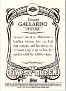 2014 Topps Gypsy Queen Yovani Gallardo