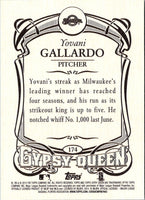 2014 Topps Gypsy Queen Yovani Gallardo #174