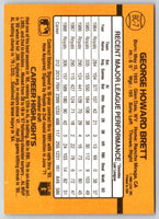 1989 Donruss Bonus MVP's George Brett #BC-7B