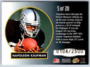 1998 Leaf Rookies And Stars Napoleon Kaufman