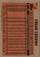 1983 Topps Cesar Cedeno #475 EX