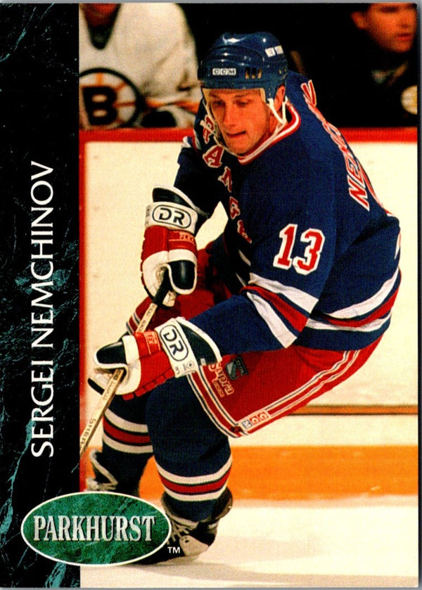 1992 Parkhurst Sergei Nemchinov #114