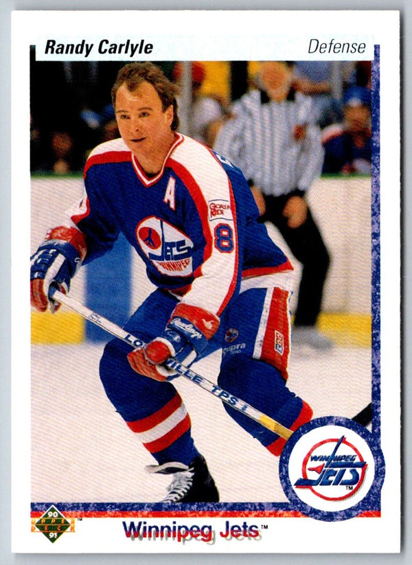 1990 Upper Deck Randy Carlyle #331