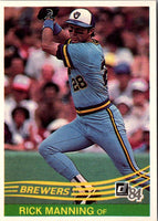 1984 Donruss Rick Manning #170