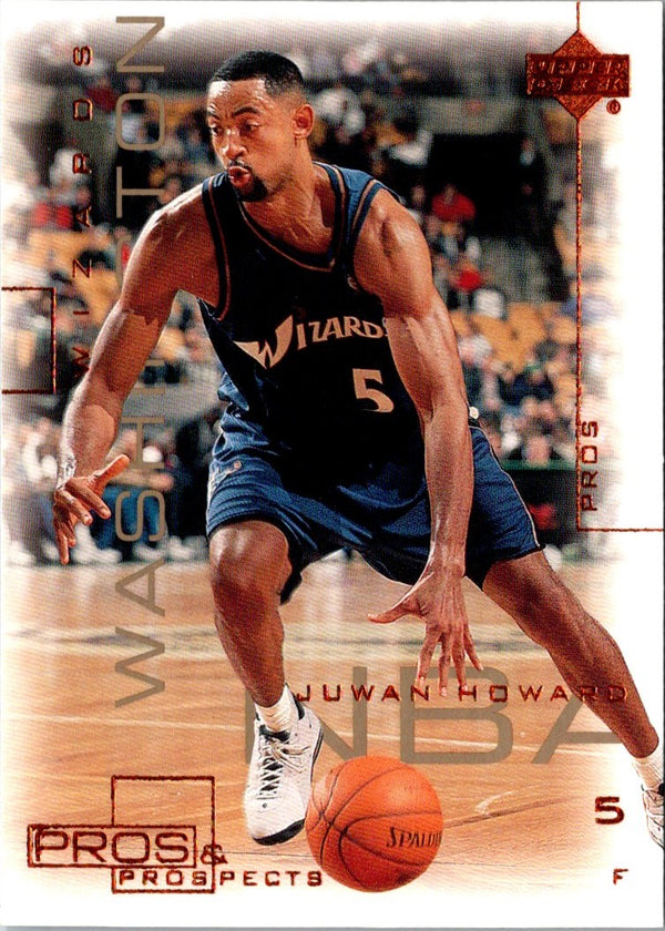 2000 Upper Deck Pros & Prospects Juwan Howard #90