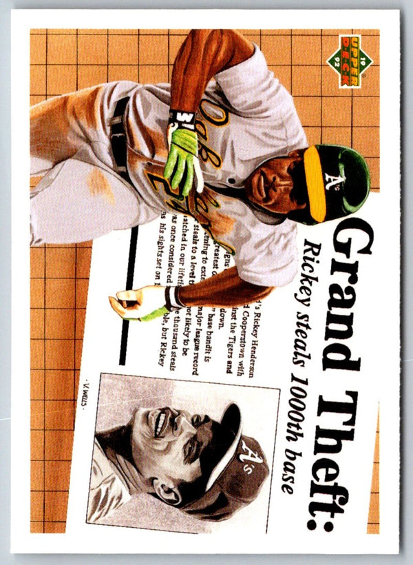 1992 Upper Deck Rickey Henderson #782