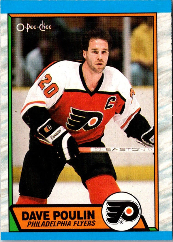 1989 O-Pee-Chee Dave Poulin #115
