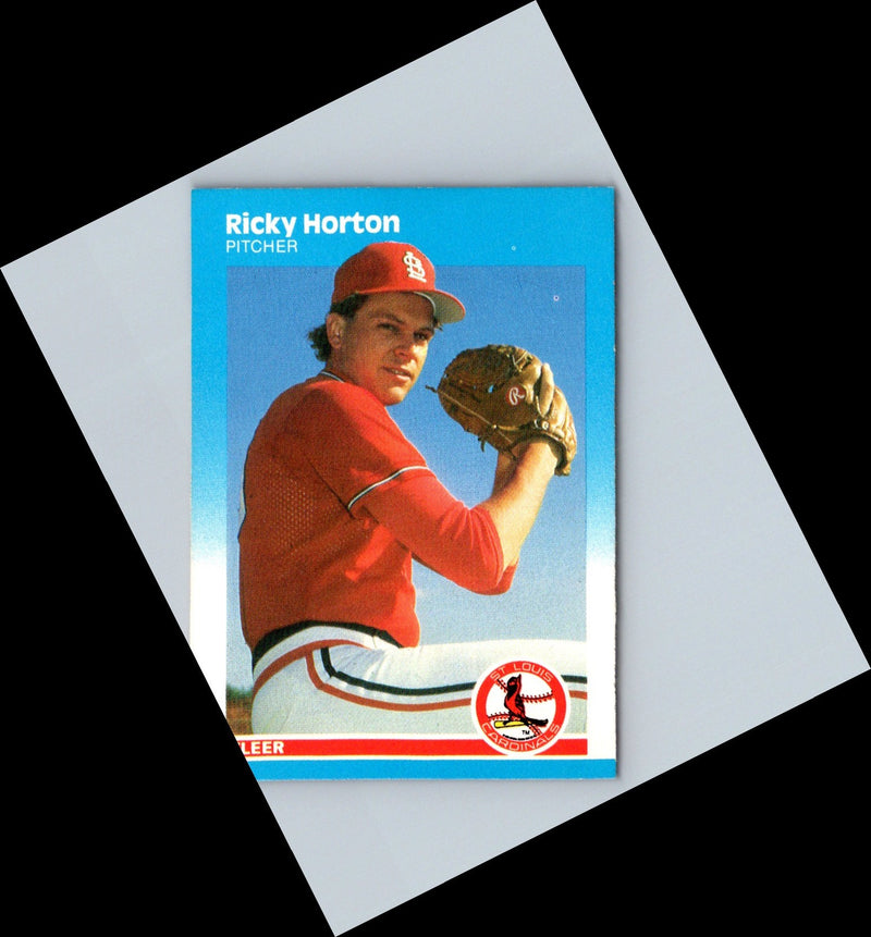 1985 Fleer Ricky Horton