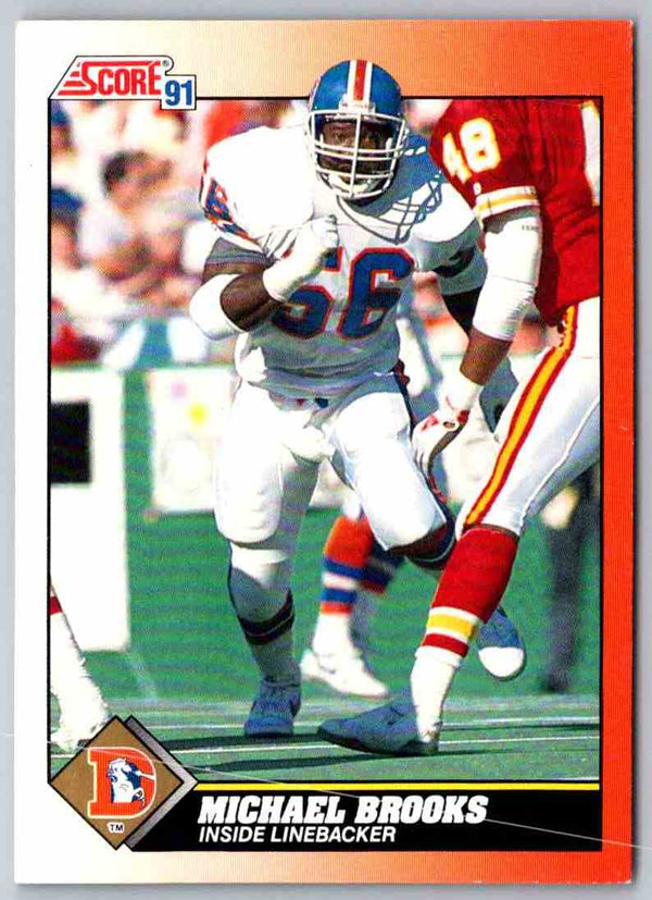 1991 Score Michael Brooks #421