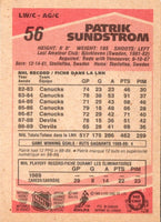 1989 O-Pee-Chee Patrik Sundstrom #56