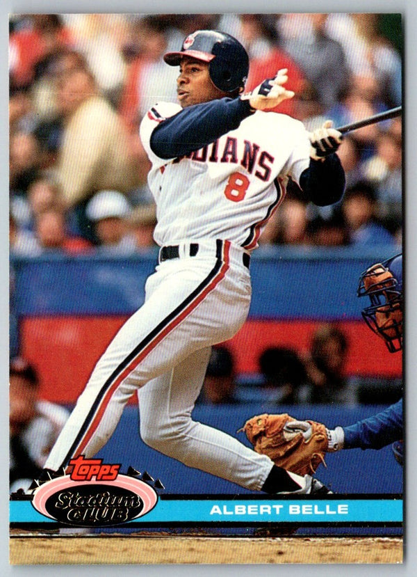 1991 Stadium Club Albert Belle #465