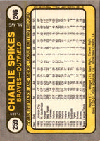 1981 Fleer Charlie Spikes #259