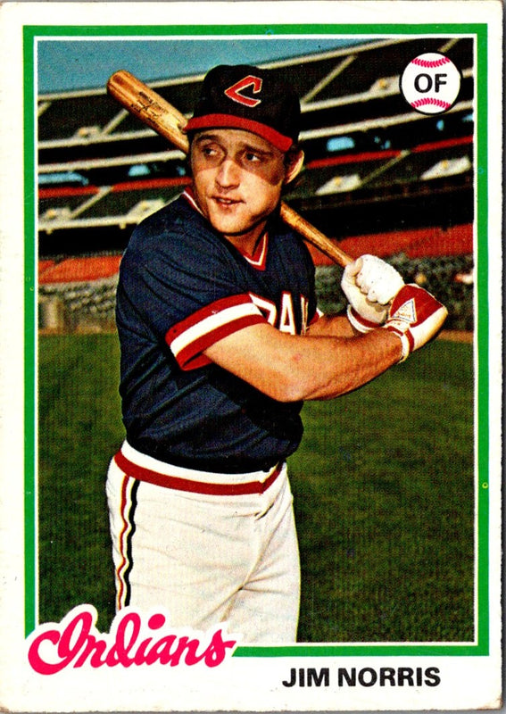 1978 Topps Jim Norris #484 Rookie