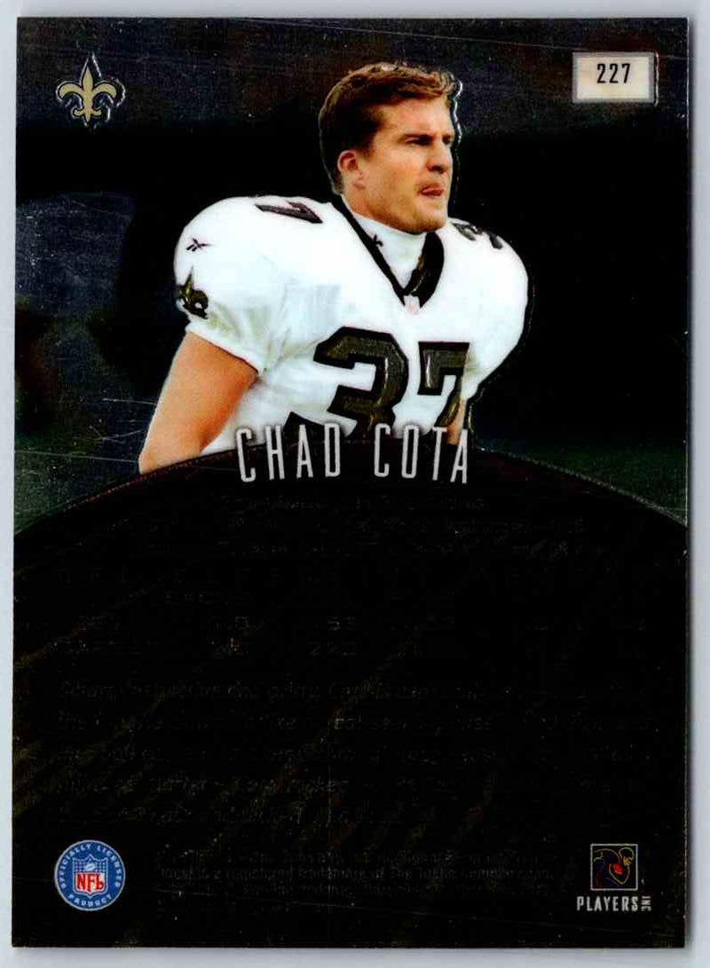 1998 Topps Finest Football Chad Cota