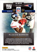 2020 Panini Absolute Fantasy Flashback Plaxico Burress