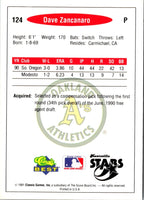 1991 Classic Best Dave Zancanaro #124