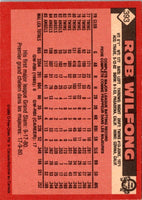 1986 O-Pee-Chee Rob Wilfong #393